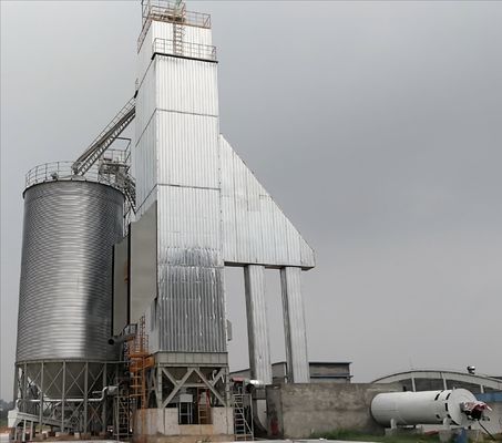 ऊर्जा की बचत करने वाली धान ड्रायर मशीन गर्मी खपत रेंज 4500-6700 KJ/kg तापमान संचालन के लिए विस्फोट प्रतिरोधी
