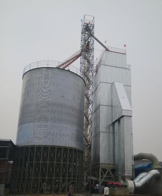 उच्च क्षमता वाला मक्का सुखाने की मशीन, स्वच्छ गर्म हवा हीटिंग के साथ