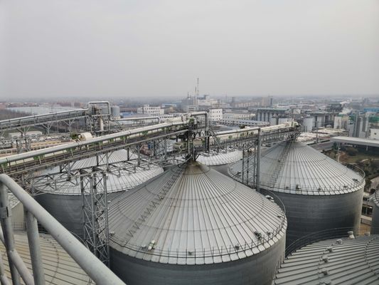 कृषि उद्योगों में महत्वपूर्ण संरक्षण के लिए स्टील अनाज सिलो